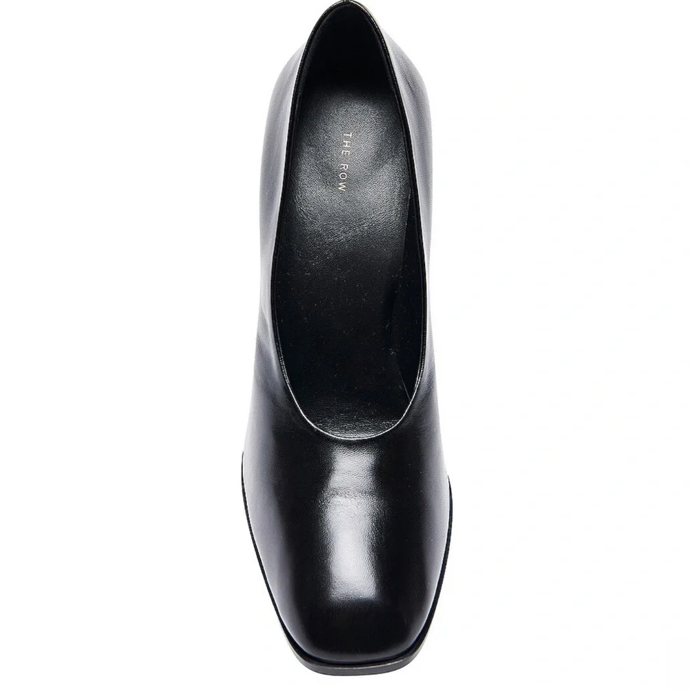 New THE ROW Leather Pumps - Picture 3 of 12